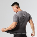 Rapid Dry Four Way Stretch T-Shirt Sports Top Exercise Gradient Regular Fit Jogger Man Tech Shirts